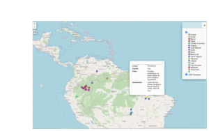 Mapa das Línguas nos Trabalhos do Amazônicas X